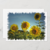 オーガニックな園芸招待状 招待状 (正面/裏面)