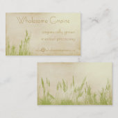 オーガニックな歓喜 名刺 (正面/裏面)