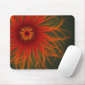 オーガニックな火の花のmousepad マウスパッド (マウス)