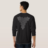 オーガニックな立方体2 スウェットシャツ (裏面フル)