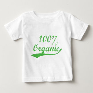オーガニックな100%年 ベビーTシャツ