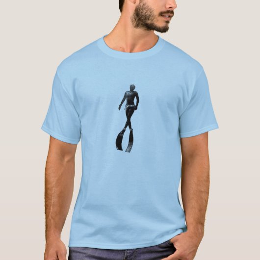 オーガニックなFreediver -。 さまざま(メンズ) Tシャツ (正面)