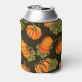 オーガニックカボチャ：テーブルにファーム 缶クーラー (缶裏面)