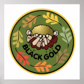 オーガニックガーデニング – 堆肥 ポスター (正面)