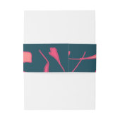 オーガニックフローラデザイン招待ベリーバンド 招待状ベリーバンド (裏面例)