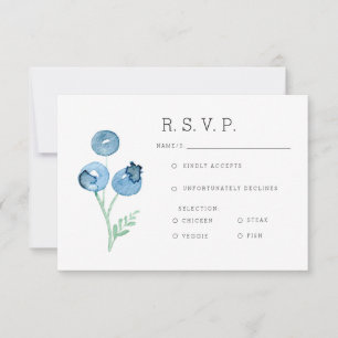 オーガニックブルーベリー3種 ウォーターカラー RSVP