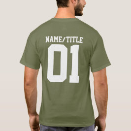 オーガニックミニマル自然結婚デザイン編集可能 Tシャツ