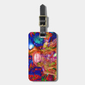 オーガニック体ラゲッジタグ ラゲッジタグ (正面縦)