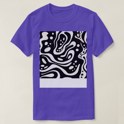 オーガニック引き潮3 Tシャツ (デザイン正面)