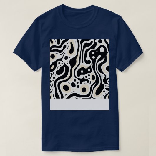 オーガニック引き潮5 Tシャツ (デザイン正面)