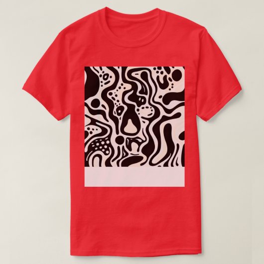 オーガニック引き潮9 Tシャツ (デザイン正面)