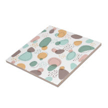 オーガニック形のシモダンームレスパターン