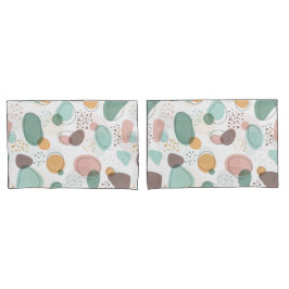 オーガニック形のシモダンームレスパターン 枕カバー