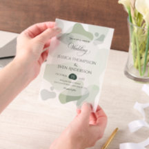 オーガニック緑の幾何学的結婚抽象芸術