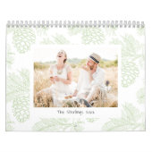 オーガニック自然パーソナライズされたフォトカレンダー カレンダー (カバー)