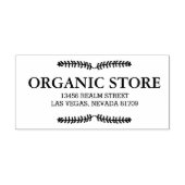 オーガニック葉2 ラバースタンプ (インプリント)