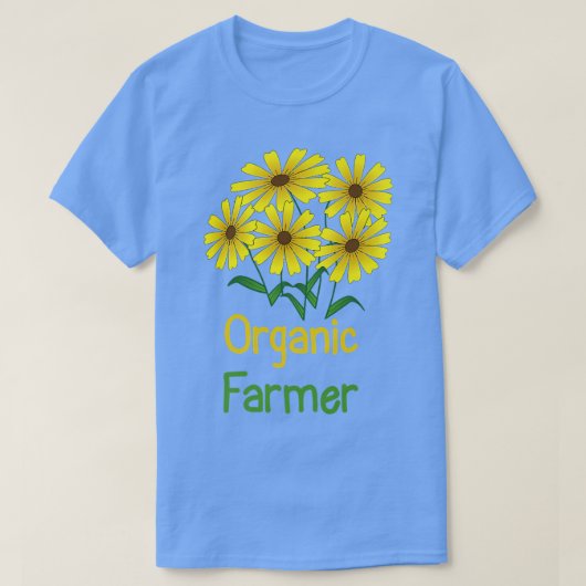 オーガニック農家 Tシャツ (デザイン正面)