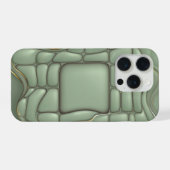 オーガニック セル フロー アブストラクト iPhoneケース (裏面横)