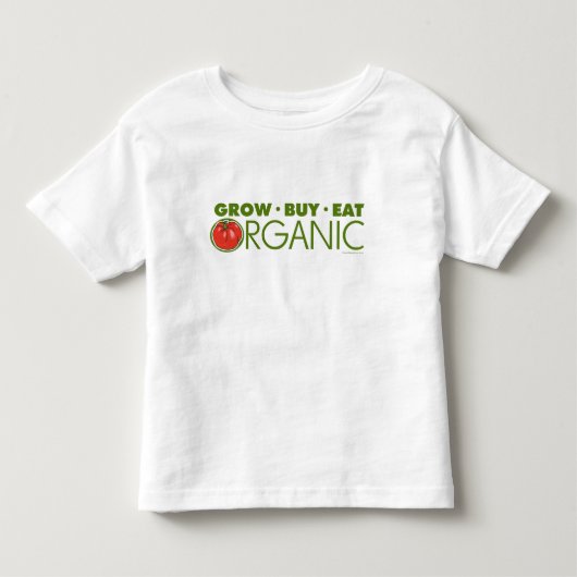 オーガニック トドラーTシャツ (正面)