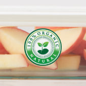 オーガニック ナチュラル ヘルシー ラベル (貼付)