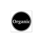 オーガニック.ブティック事業カスタム ラバースタンプ (インプリント)