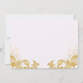 オーガニック モダン セーブ・ザ・デート カード (裏面)