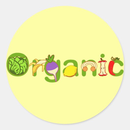 オーガニック ラウンドシール (正面)