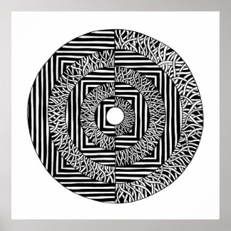 オーガニック：無機 ポスター