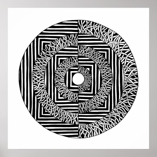 オーガニック:無機 ポスター (正面)