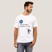 オーガニック: 1匹のカメ Tシャツ (正面フル)