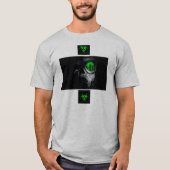 オーガニックGMOはバイオテロTシャツ Tシャツ (正面)