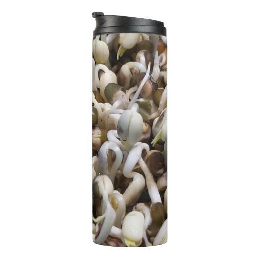 オーガニックMung Sprouts – 栄養素が詰まったスーパーフード タンブラー (回転右)