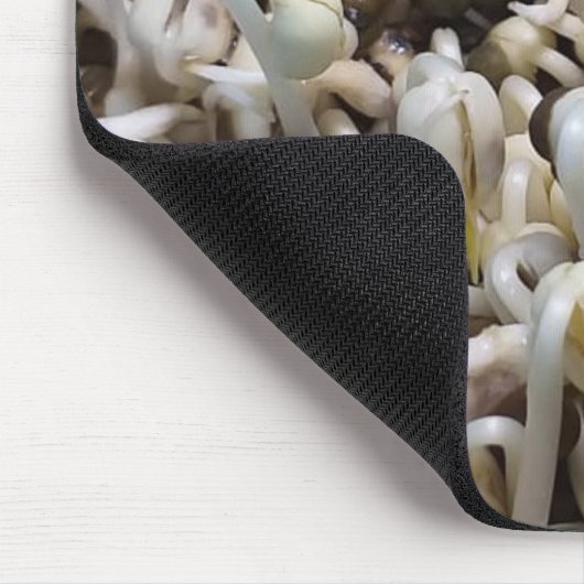 オーガニックMung Sprouts – 栄養素が詰まったスーパーフード マウスパッド (コーナー)