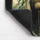 オーガニックTech女性ファンタジーSci-Fi マウスパッド (コーナー)