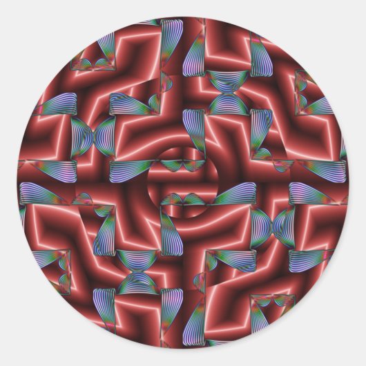 オーガニレッド ラウンドシール (正面)