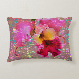 オーキかわいらしカラフル絵を描（ばちゃばちゃ）跳ねる枕 アクセントクッション
