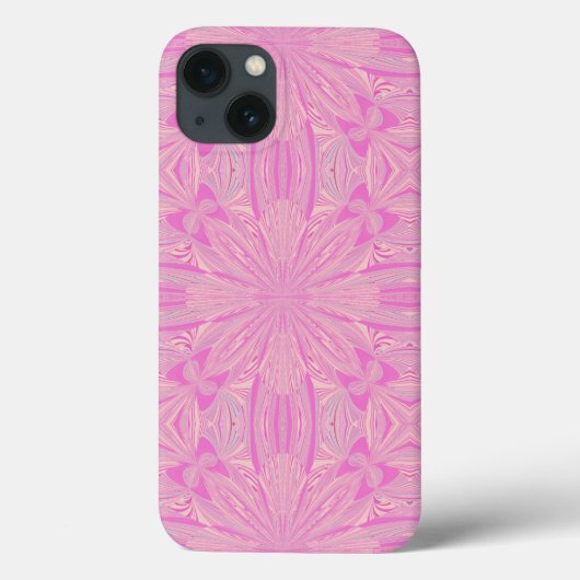 オーキかわいらしッドパープル美しい抽象芸術の花 Case-Mate iPhoneケース (裏面)