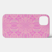 オーキかわいらしッドパープル美しい抽象芸術の花 Case-Mate iPhoneケース (裏面 (横))