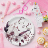 オーキエレガントス結婚紙プレート ペーパープレート (パーティー)