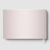 オーキエレガントッドミニマ結婚リストズゲストブック ゲストブック (裏面)