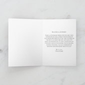 オーキエレガントッド開花オンウォーターカラーパステル結婚ズ カード (内部)