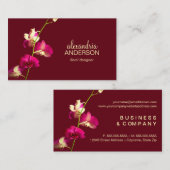 オーキエレガントッド 名刺 (正面/裏面)