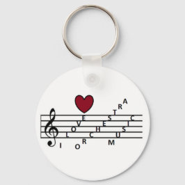 オーキストラの音楽愛好家のために キーホルダー