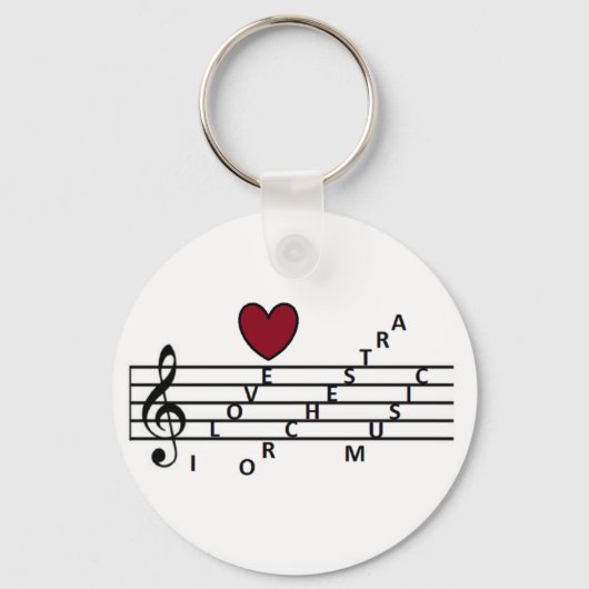 オーキストラの音楽愛好家のために キーホルダー (正面)