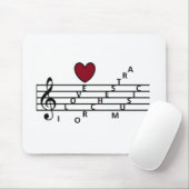 オーキストラの音楽愛好家のために マウスパッド (マウス)