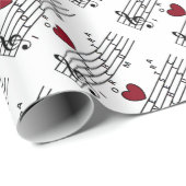 オーキストラの音楽愛好家のために ラッピングペーパー (ロールコーナー)