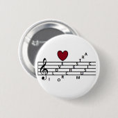 オーキストラの音楽愛好家のために 缶バッジ (正面&裏面)