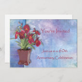 オーキッドと水彩 60周年 招待状 (正面/裏面)