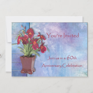 オーキッドと水彩 60周年 招待状