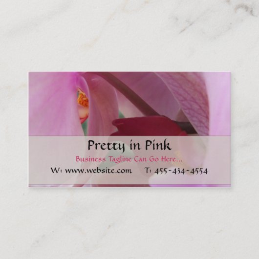 オーキッドの名刺 名刺 (正面)